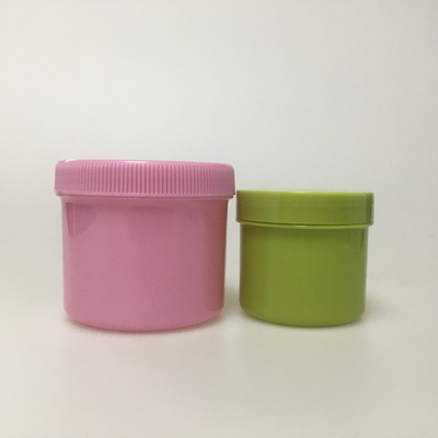 Transparent Plastic Jar and Lid for Food Storage and Packaging