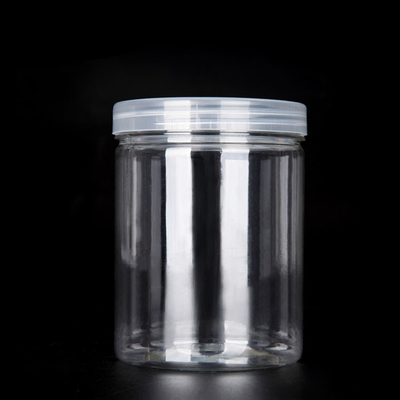 8oz Transparent Plastic Jar Containers for Packaging