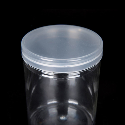 8oz Transparent Plastic Jar Containers for Packaging