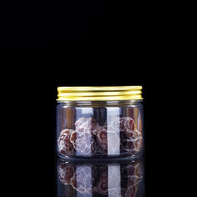 Customized Plastic Preserving Jars with Lids 2-16oz