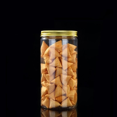 Customized Plastic Preserving Jars with Lids 2-16oz