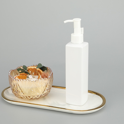 Round PET Pump Bottle With 24mm Caliber In 25.7g Weight For Hot Stamping