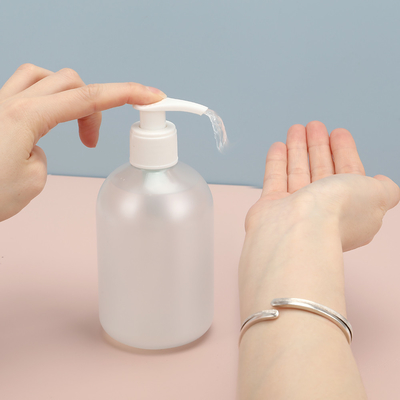 Eco friendly Silk screened PET Pump Bottle For Dispensing Cosmetics 47mm