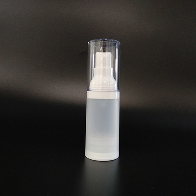 25.7g Screw Cap Shampoo Pump Bottle Pet / Clear Plastic Pet Bottle For Cosmetic Lotion Dispensing