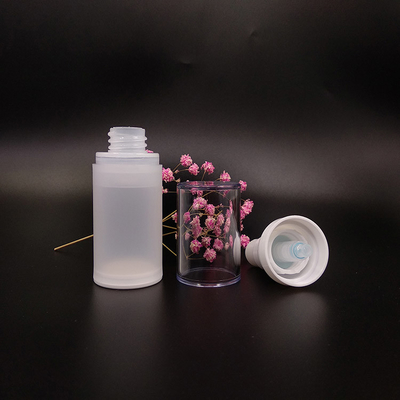 25.7g Screw Cap Shampoo Pump Bottle Pet / Clear Plastic Pet Bottle For Cosmetic Lotion Dispensing