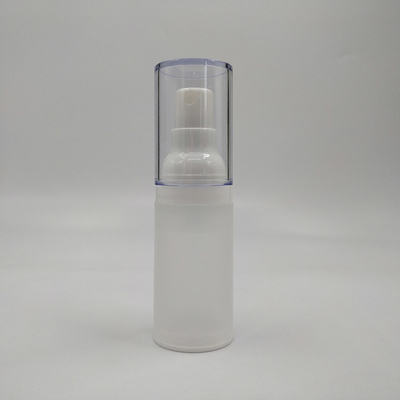 Pink Clear Plastic PET Bottle With Silk Screening Printing And 24mm Caliber