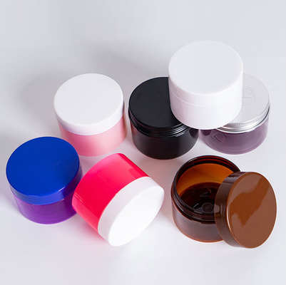 Transparent Plastic Jars With Lids For Kitchen And Bathroom Storage