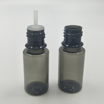 Transparent Empty E Liquid Bottles with Screw Caps for E Juice Storage