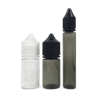 Customized Logo Printed Transparent E Liquid Bottle With Screen Printing