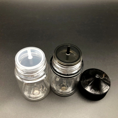 Customizable Clear PET  E Liquid Bottles With 10ml 15ml 30ml 60ml 80ml 100ml Capacity