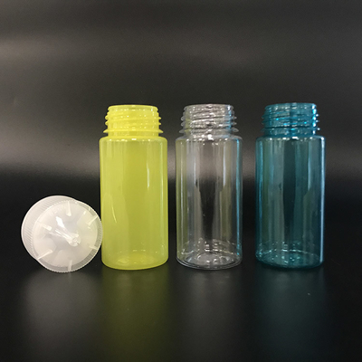 Childproof Round E Liquid Bottle With Screw Cap