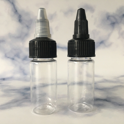 Customized Label Panel Plastic Screw Top Containers