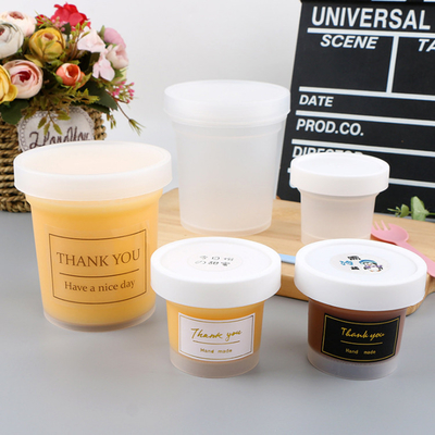 Customizable Plastic Medium Sized Milk Tea Bottles with Leak Proof Lids