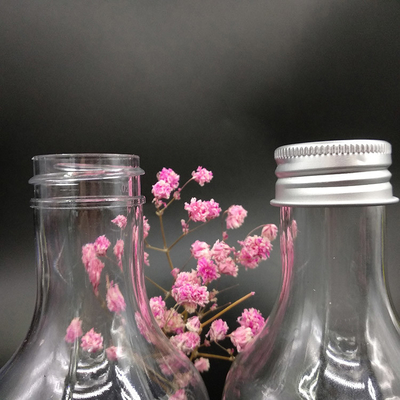 Reusable Clear Leak Proof Plastic Milk Tea Bottle
