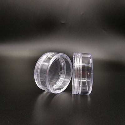 Customized Logo Printed Plastic Cosmetic Jars for Creams and Gels