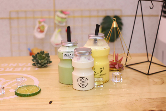 Square Insulated Milk Tea Jugs With Handles