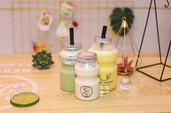 Square Insulated Milk Tea Jugs With Handles