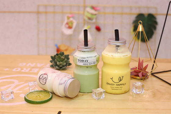 Square Insulated Milk Tea Jugs With Handles