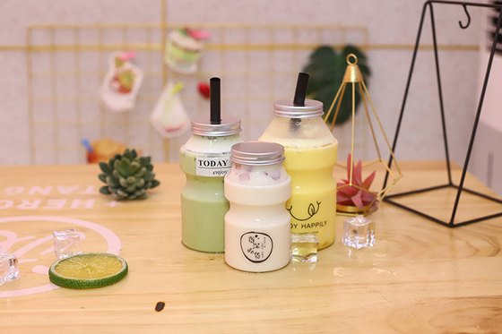 Square Insulated Milk Tea Jugs With Handles
