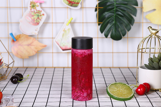Leakproof PET Clear Handle Milk Tea Bottles for B2B