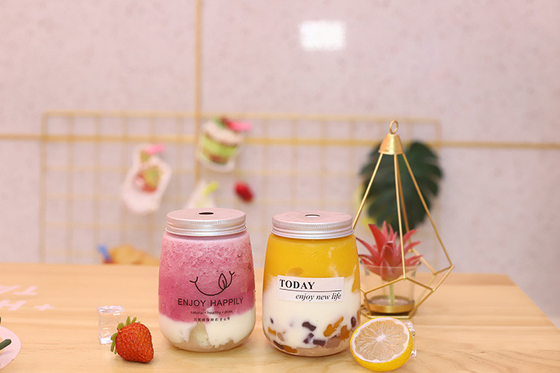 Versatile Bubble Tea Jugs With Handle And Straw