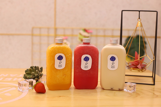 Leak Proof Plastic Drink Bottles With Screw On Lids