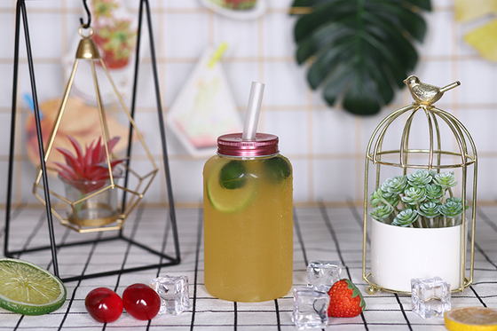 Modern Square Round Plastic Beverage Container with Cover