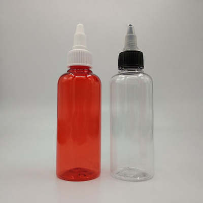 Customized Label Panel Plastic Screw Top Bottles for Customized Labeling Solutions