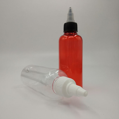 Screw Top Plastic Bottles With Customizable Label Panel