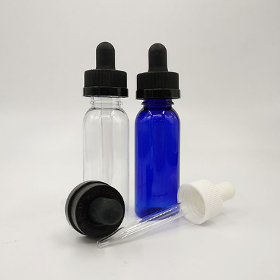 10ml-120ml Plastic Dropper Bottles With Smooth Surface And Screw Caps