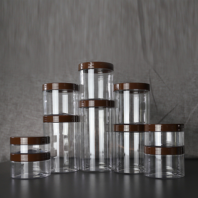 Customized Plastic Beauty Jar / Cosmetic Plastic Holders In Various Capacities 10-150ml