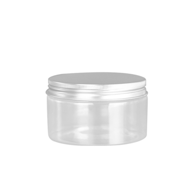 Personalized Cosmetic Plastic Jar With Pressure Sensitive Or Aluminum Foil Gasket