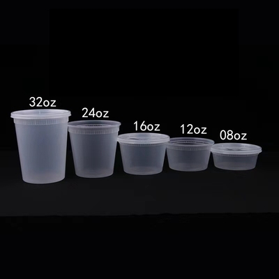Customizable Smooth Plastic Cosmetic Jar Transparent