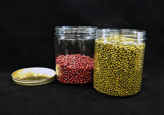 Personalized Plastic Jars With Customizable Capacity