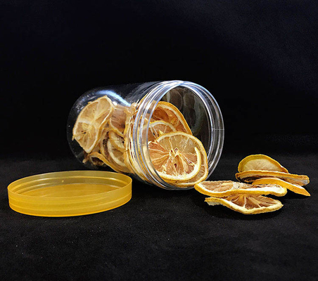 Customized Plastic Jars With Plastic / Aluminum Lids For Food Powder