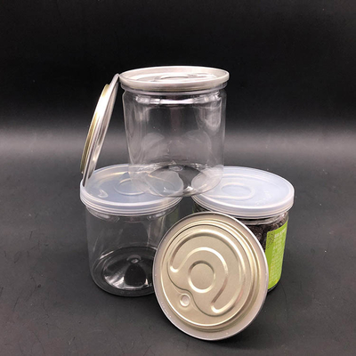 Convenient Honey Storage Wide Plastic Jars with Lids and PET Bottle Aluminum Cap