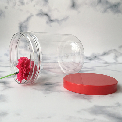 Plastic Cosmetic Jar with Customized Printing Decoration