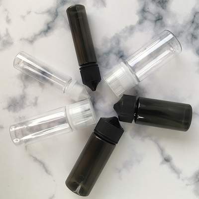Childproof Neck Transparent Liquid Dropper Bottles In Various Sizes
