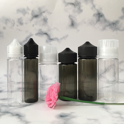 Childproof Neck Transparent Liquid Dropper Bottles In Various Sizes