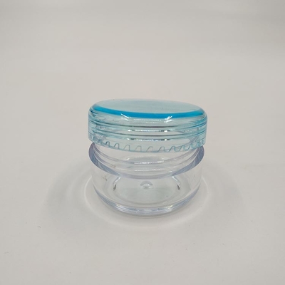 Customized Logo Plastic Beauty Jar Sealed With Aluminum Foil Gasket