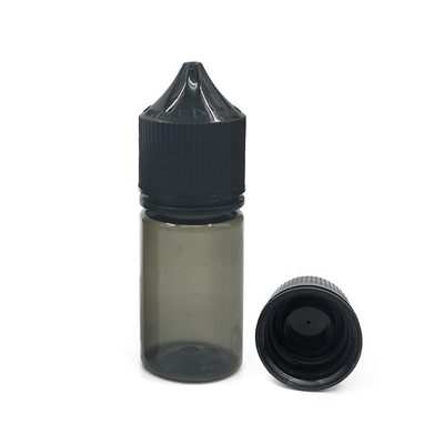 Eco Friendly Round PET  E Liquid Bottles With Childproof Caps