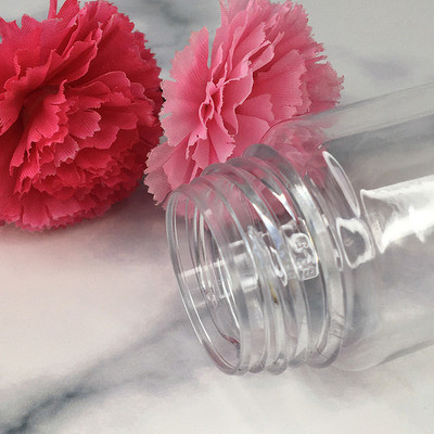 Transparent PET E Liquid Bottles With Customizable Screw Caps