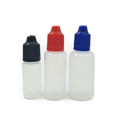 Childproof Neck Type Round Liquid Dropper Bottle For Controlled Dispensing