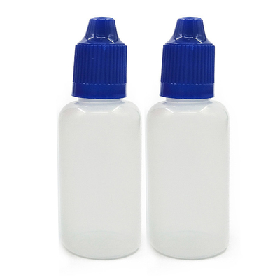 Transparent E-Liquid Bottle With Customized Logo And E-Liquid Packaging