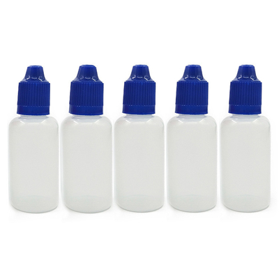 Transparent E-Liquid Bottle With Customized Logo And E-Liquid Packaging