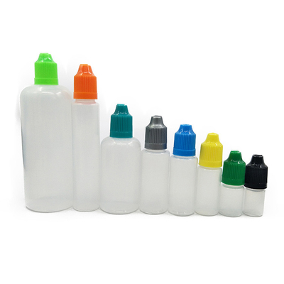 Transparent E-Liquid Bottle With Customized Logo And E-Liquid Packaging