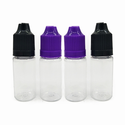 E Liquid Bottle PET Customized Logo For Vaping Enthusiasts