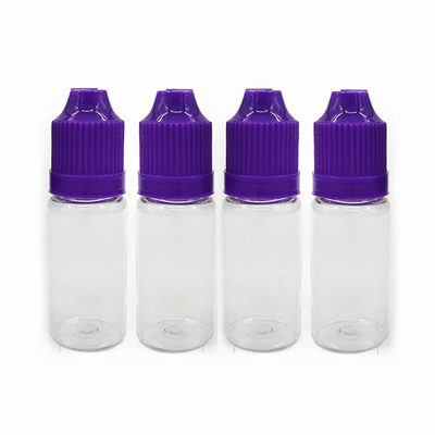 E Liquid Bottle PET Customized Logo For Vaping Enthusiasts