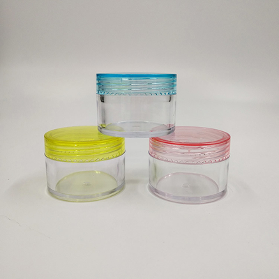 Smooth Surface Plastic Cosmetic Container Customized For Luxury Cosmetics
