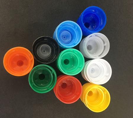 Customized Screen Printed Round PET E Liquid Bottles Spill Proof With Childproof Caps
